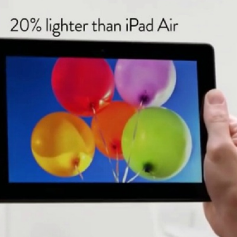 Amazon mocks iPad air compared to the Kindle Fire tablet HDX – Video
