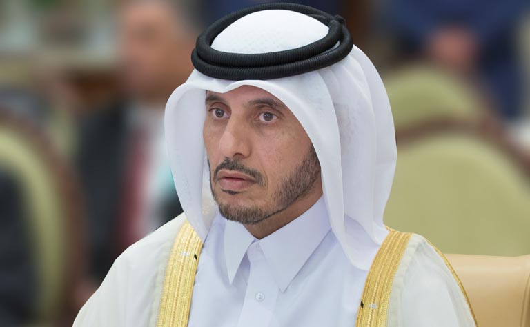 رئيس الوزراء القطري يرحب بقادة الخليج في الدوحه
